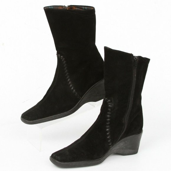 aquatalia jaelynn wedge ankle boots